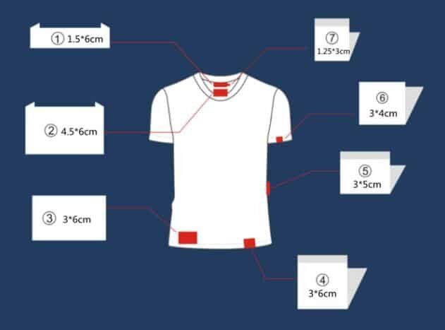 Understanding the Different Types of Clothing Label Sizes - Miakapatches